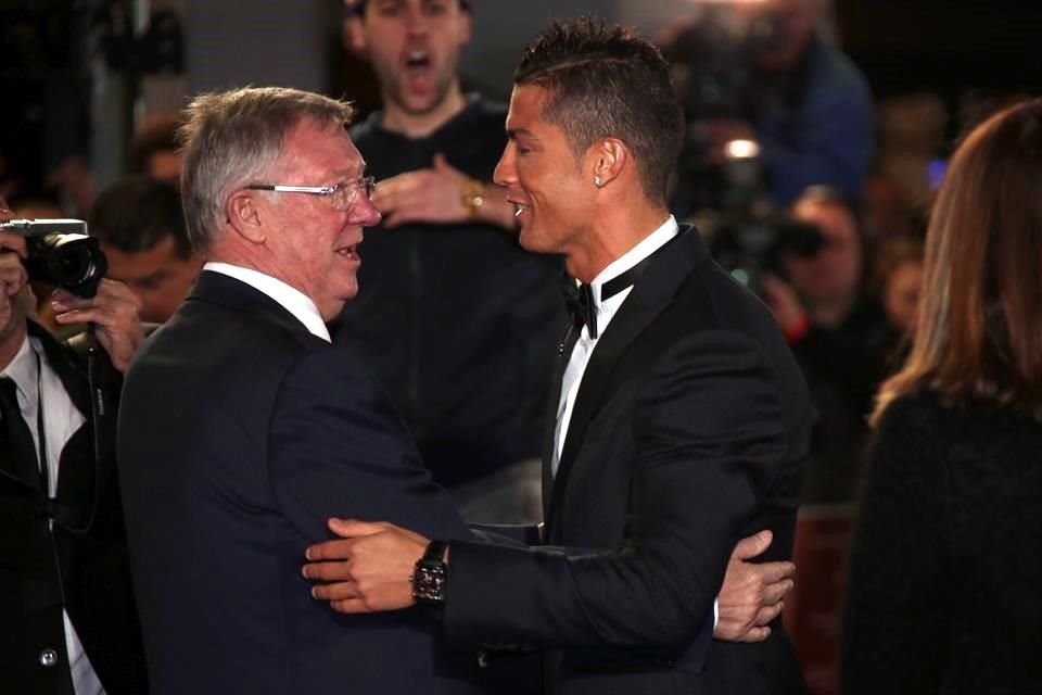 Sir Alex Ferguson y Cristiano Ronaldo tienen una buena relación.