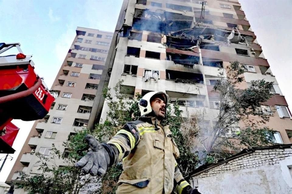 Israel launched an attack in Iran, where explosions were reported in the capital, Tehran; Iranian television reported the death of General Hossein Salami.