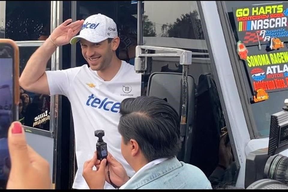 Suárez disfrutó del trayecto.