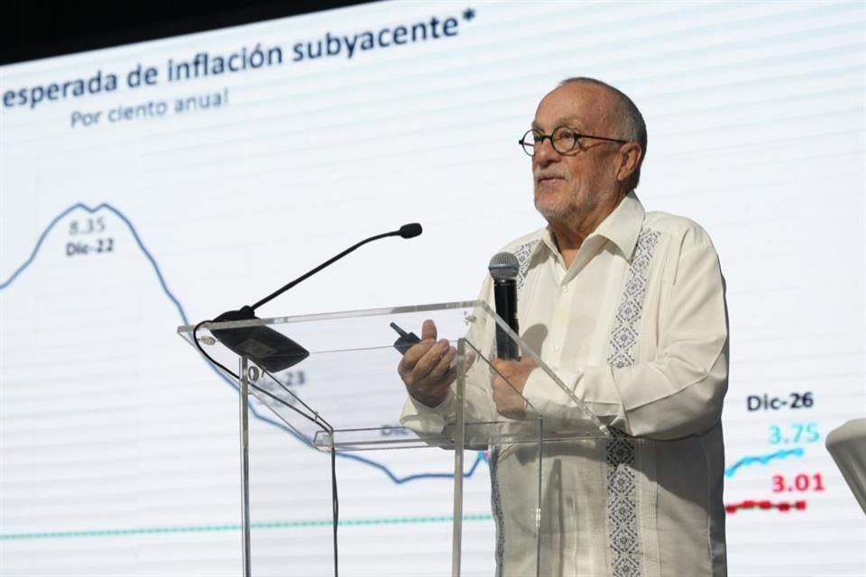Jonathan Heath, subgobernador del Banxico, advirtió por la resistencia en precios de servicios