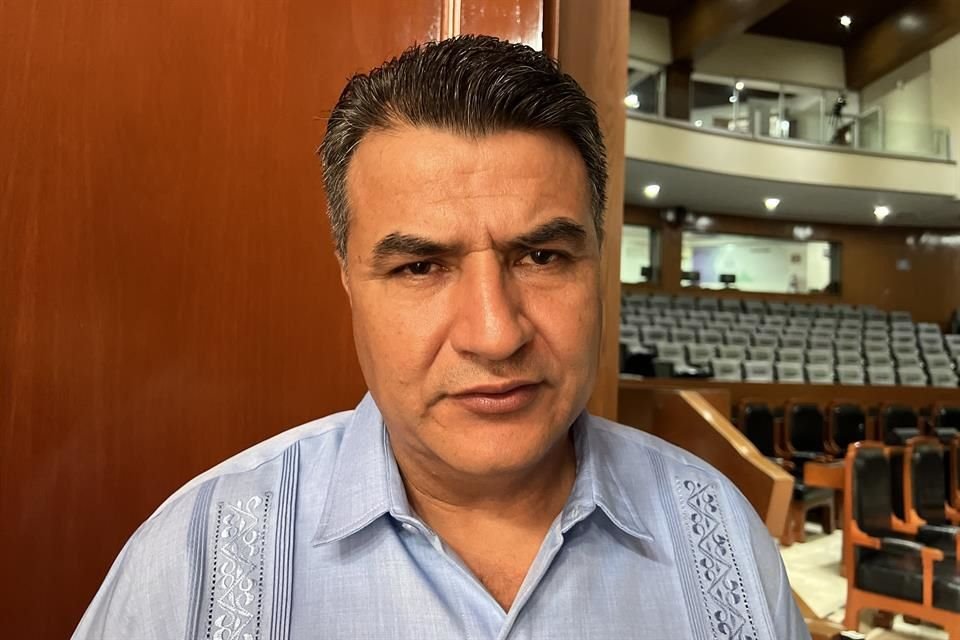 Miguel de la Rosa, coordinador de la bancada de Morena en el Congreso de Jalisco,