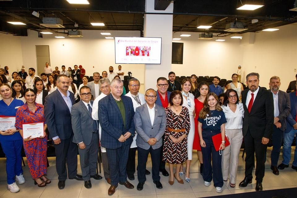 La Secretaría de Salud Jalisco conmemoró el Día Mundial del donante de Sangre.