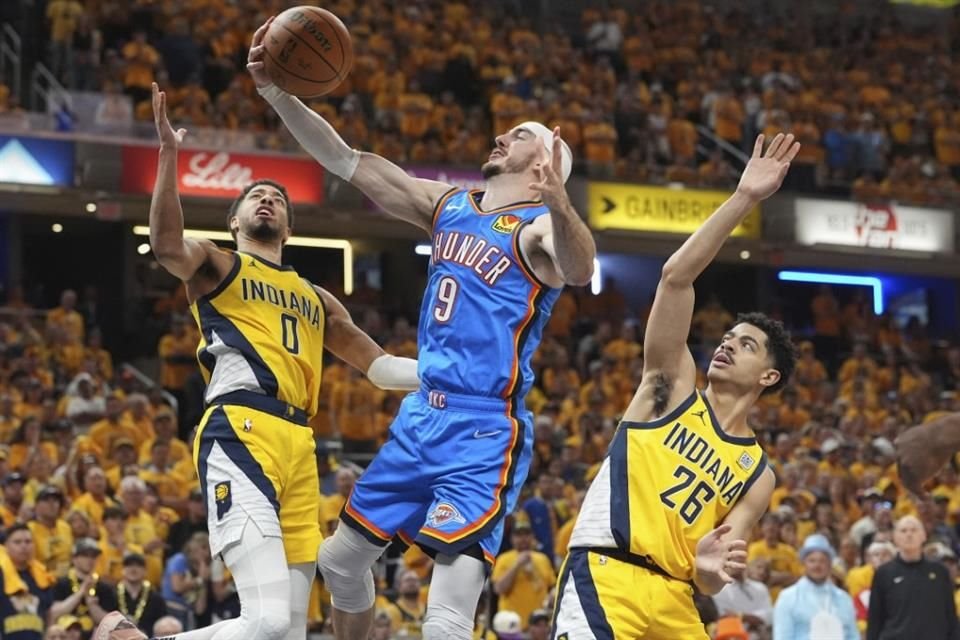 El cuarto juego de las Finales, disputado en Indiana.