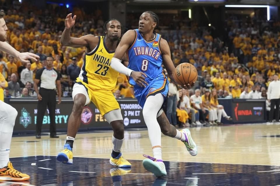 Jalen Williams fue una pesadilla para la defensa de Indiana.