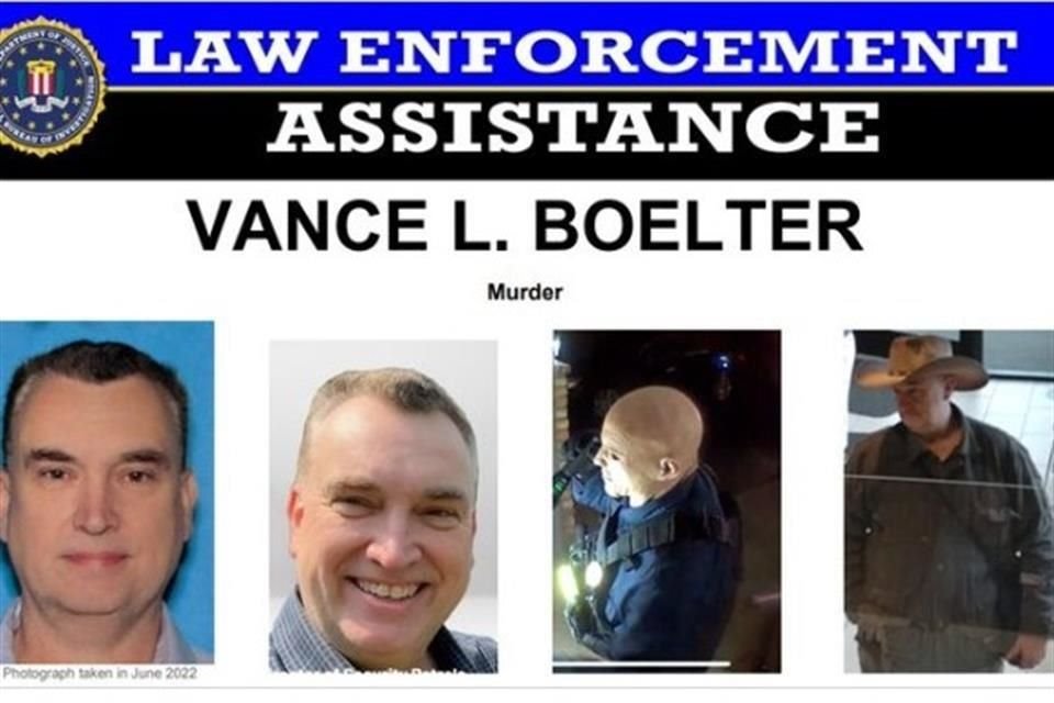 El sospechoso fue identificado como Vance Luther Boelter, de 57 años.