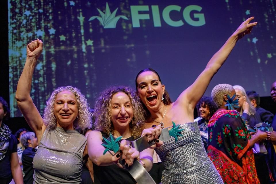 Cerimonia di premiazione della 40a Fiera Internazionale del Cinema di Guadalajara.