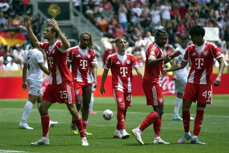 Thomas Müller dijo presente con un doblete.