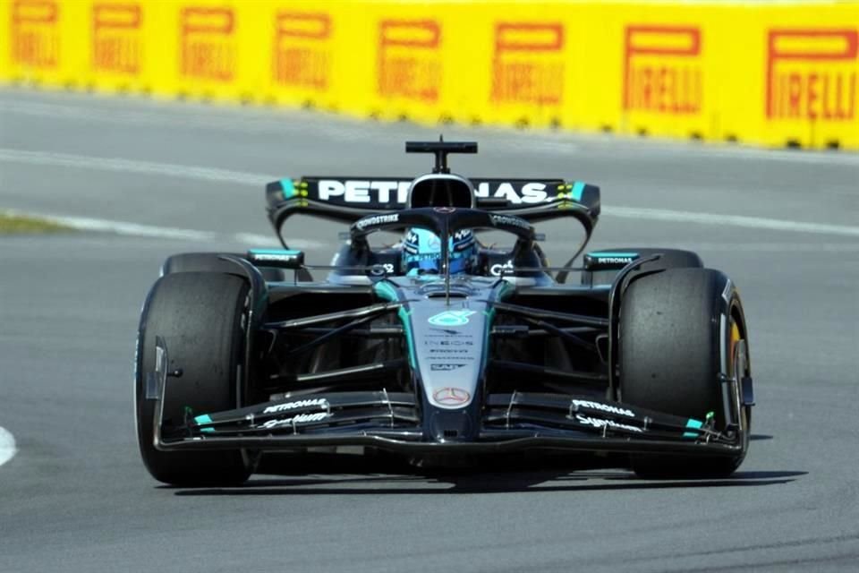 George Russell ayer brilló en la qualy y hoy se impuso en el Gran Premio de Canadá.