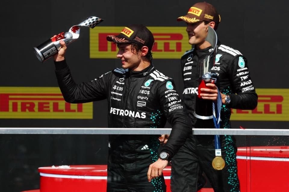 Mercedes fue el protagonista en Canadá.