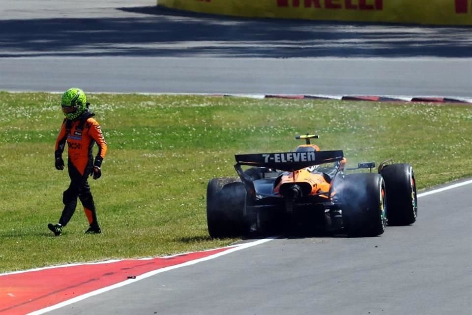 Lando Norris aceptó su culpa, pero el británico sigue cometiendo errores que no se olvidan.