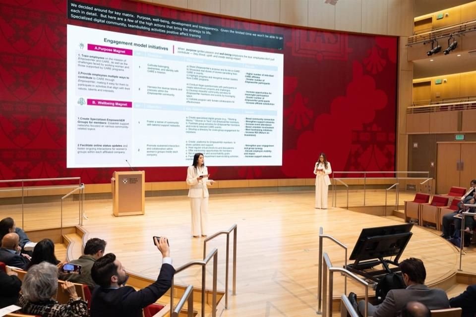 La iniciativa del proyecto la presentó en el Congreso Connext 2025, organizado por la Harvard Business School Online.