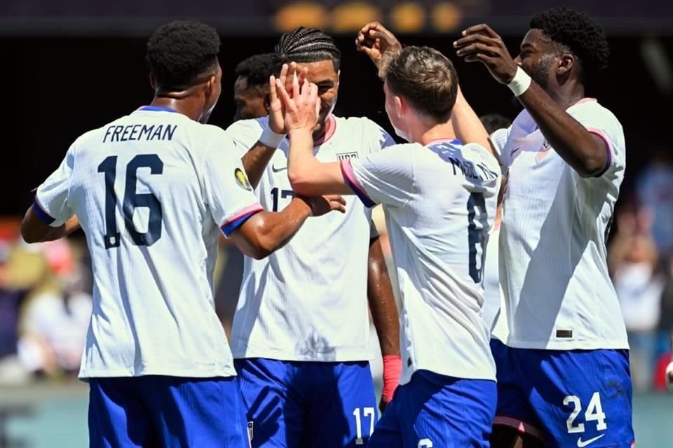 Estados Unidos goleó 5-0 a Trinidad y Tobago para iniciar con todo la Copa Oro 2025.