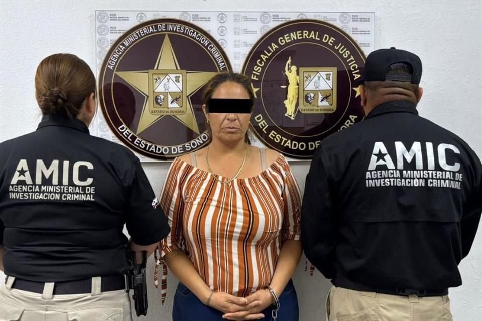 Mariana Fernández fue detenida en el Municipio de San Luis Río Colorado, en Sonora.