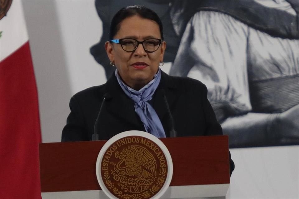 Rosa Icela Rodríguez, titular de la Secretaría de Gobernación