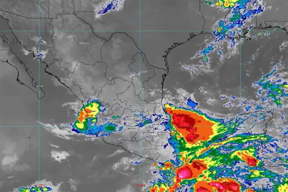 La tormenta tropical 'Erick' se formó frente a costas de Chiapas; se prevén lluvias intensas en el sur y fuertes en gran parte del País.