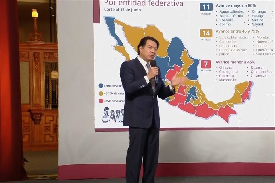 Mario Delgado, titular de la SEP, señaló que la estrategia 'vive saludable' se ha rezagado en estados que tienen paro de labores de la CNTE.