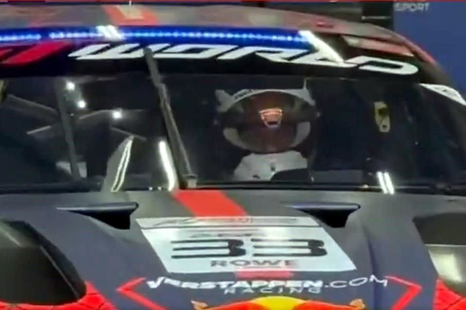 Verstappen se fue a Bélgica a probar un auto.