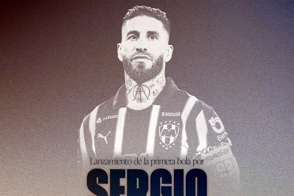 Sergio Ramos lanzará la primera bola del Dodgers-Padres.
