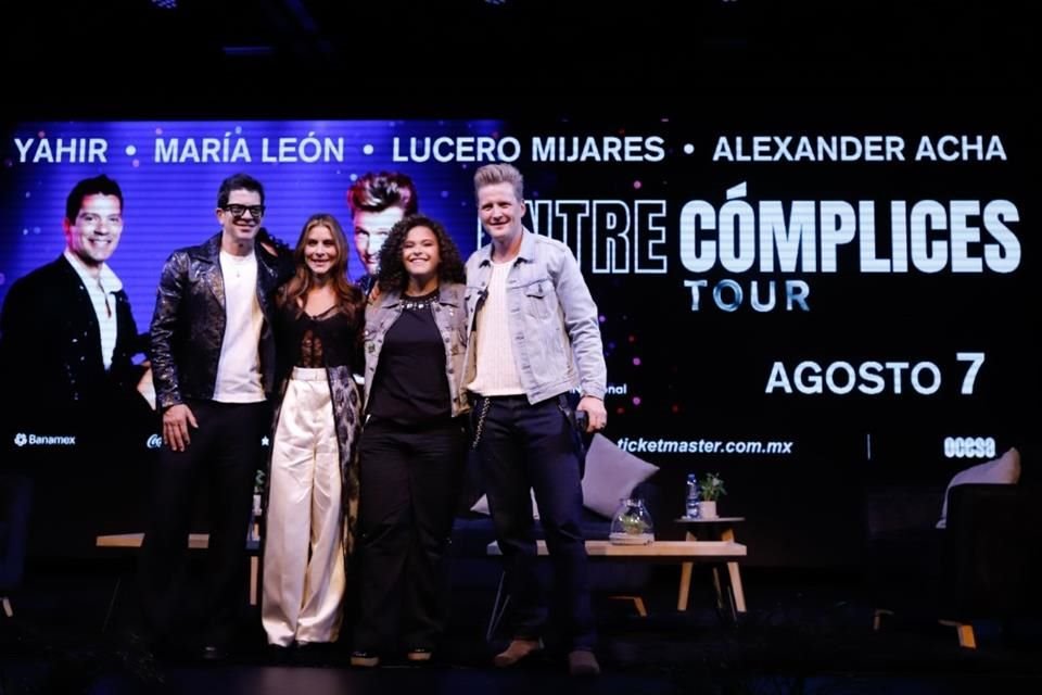 Luego de su participación como equipo en el programa Juego de Voces, Lucero Mijares, María León, Alexander Acha y Yahir compartirán las lecciones que aprendieron.