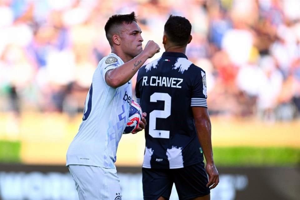 Lautaro Martínez empató 1-1 antes del medio tiempo.