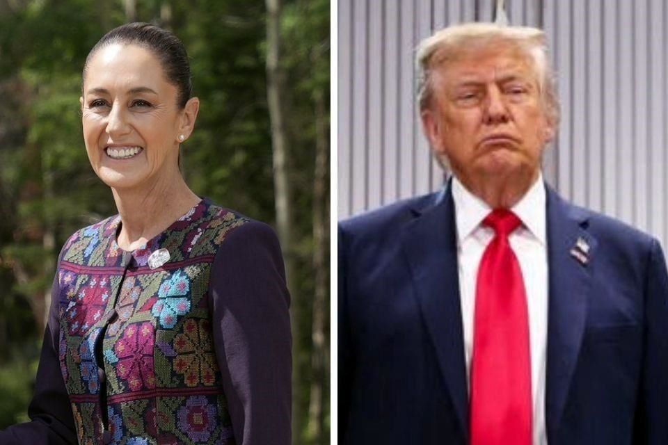 En la plenaria del G7, la Presidenta pronunció un discurso sobre la importancia de la paz y sobre la importancia de la comunidad mexicana que reside en territorio estadounidense, afirmó.