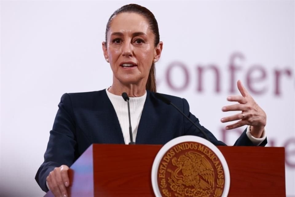 Claudia Sheinbaum, Presidenta de México.