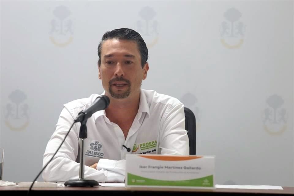 Iker Frangie Martínez Gallardo, Procurador Estatal de Protección al Ambiente.