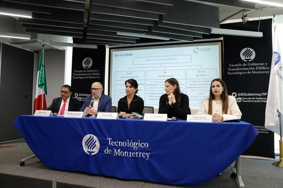 Se presentó el Observatorio de la Justicia de la Escuela de Ciencias Sociales y Gobierno del Tec de Monterrey, que dará seguimiento al el nuevo modelo de designación del Poder Judicial.