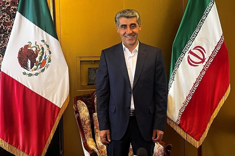 Rostam Adabinia, Encargado de Negocios de la Embajada de Irán en México