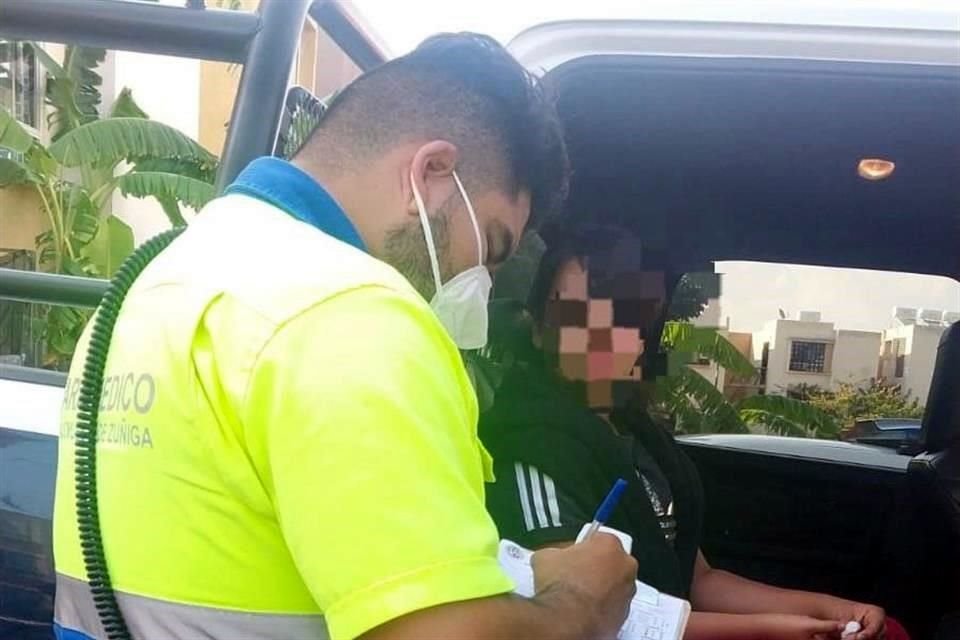 La pequeña fue entregada a personal de Ciudad Niñez donde se investigará su caso y se buscará un hogar para ella.