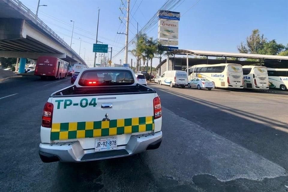En sus primeros seis meses, la Setran ha aplicado 2 mil 25 multas viales en operativos en la Central Nueva y Central Camionera de Zapopan.