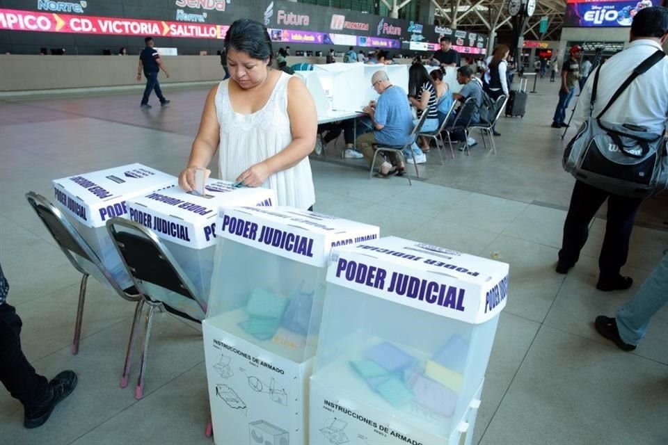 Entre los cargos por los que se votó el 1 de junio pasado están 464 de magistrados de Circuito y 386 de jueces de Distrito.
