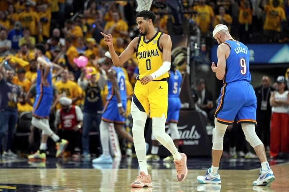 Tyrese Haliburton finalmente apareció en la duela y fue una noche de fiesta para los aficionados de los Pacers.
