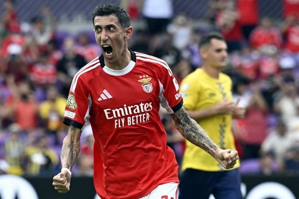Ángel Di Maria fue la figura del partido.