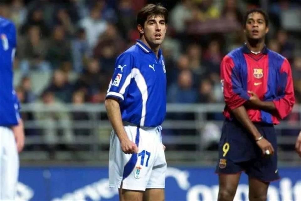 Vejlko Paunovic logró cuatro goles con el Real Oviedo.