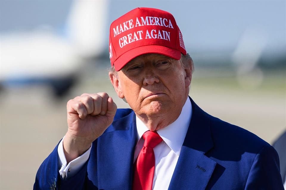 El Presidente de Estados Unidos, Donald Trump