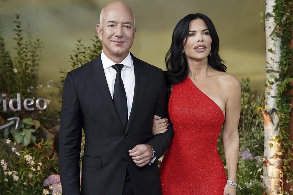 Jeff Bezos y Lauren Sánchez tendrán una celebración de tres días.