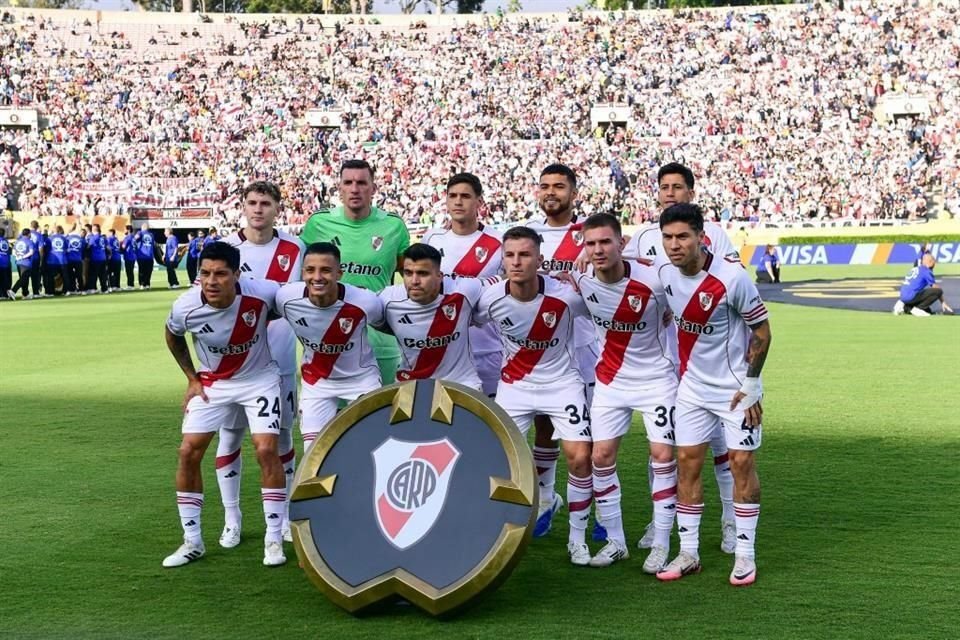 El once del River Plate.