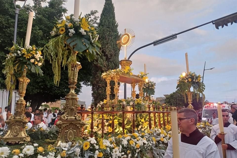 Celebración del Corpus Christi.