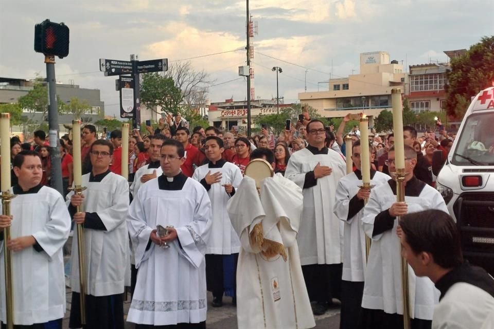 Celebración del Corpus Christi.