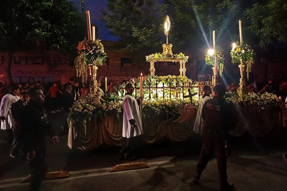 Celebración del Corpus Christi.