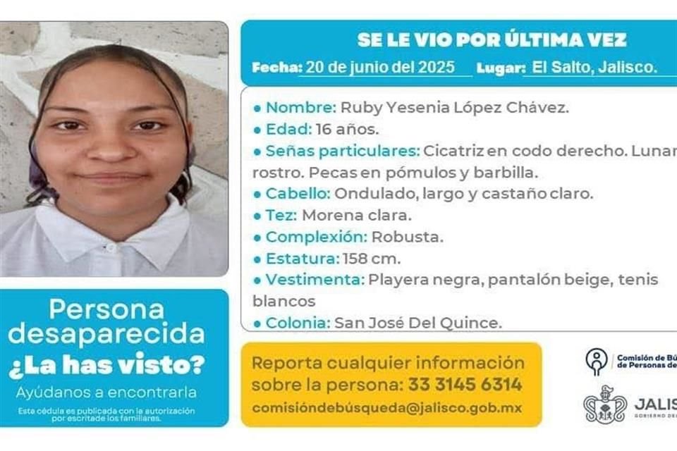 Ruby Yesenia López Chávez.
