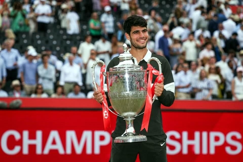 Carlos Alcaraz está listo para encarar el torneo de Wimbledon.