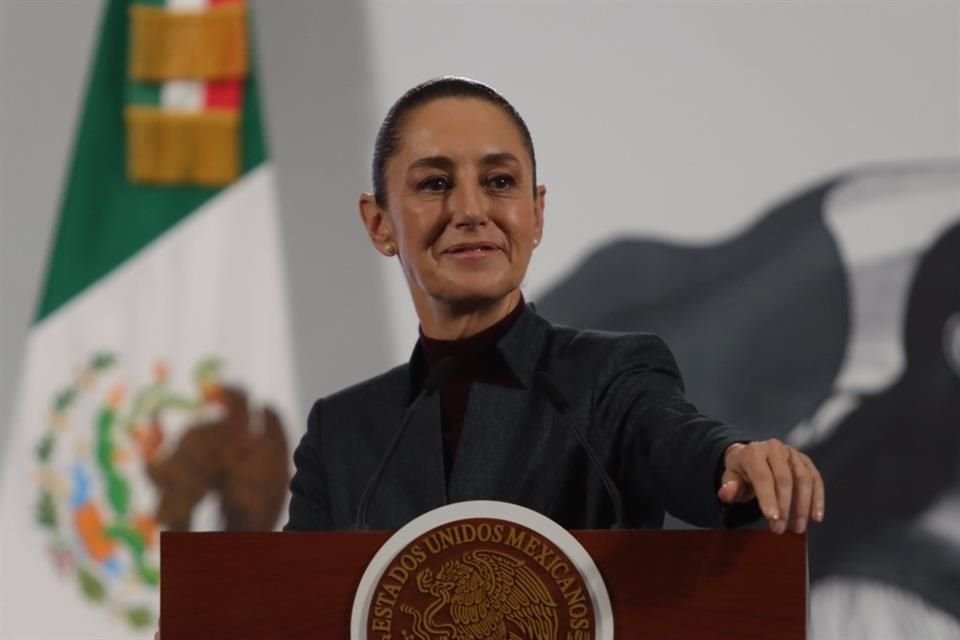 Claudia Sheinbaum afirmó que la ONU debe ser hoy la institución que llame a la construcción de la paz en Medio Oriente.