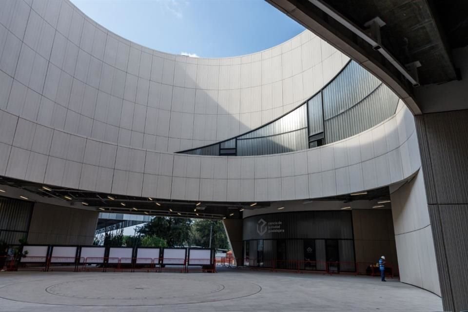 El Museo de Ciencias Ambientales está a un 85 por ciento de su construcción, la cual empezó en 2016.