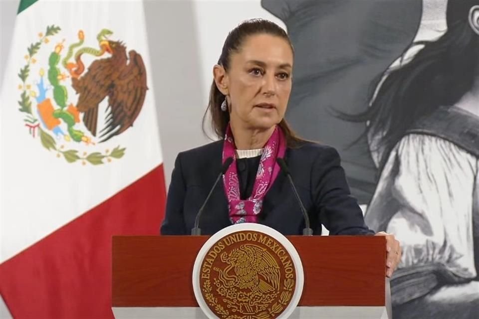 Claudia Sheinbaum, Presidenta de México.