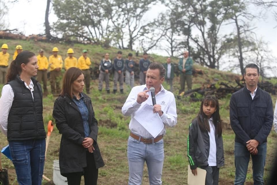 Inicio de la Jornada de Reforestación 2025.