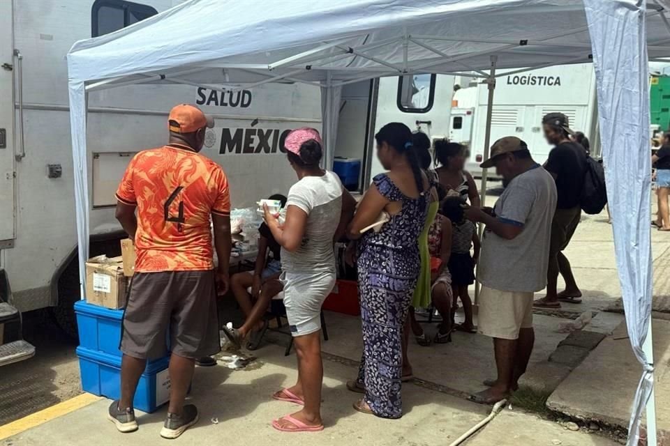 Autoridades estatales han acercado atención médica entre las comunidades con más afectaciones.