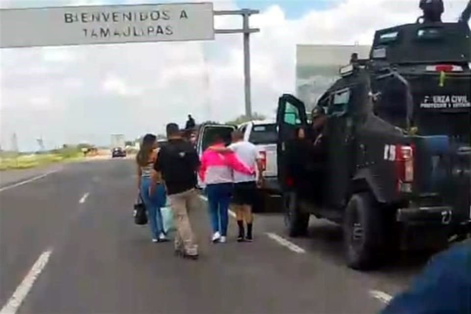 Omar García Harfuch, titular de la SSPC, dijo que GN reforzó vía Monterrey-Reynosa, donde se han registrado plagios en últimas dos semanas.