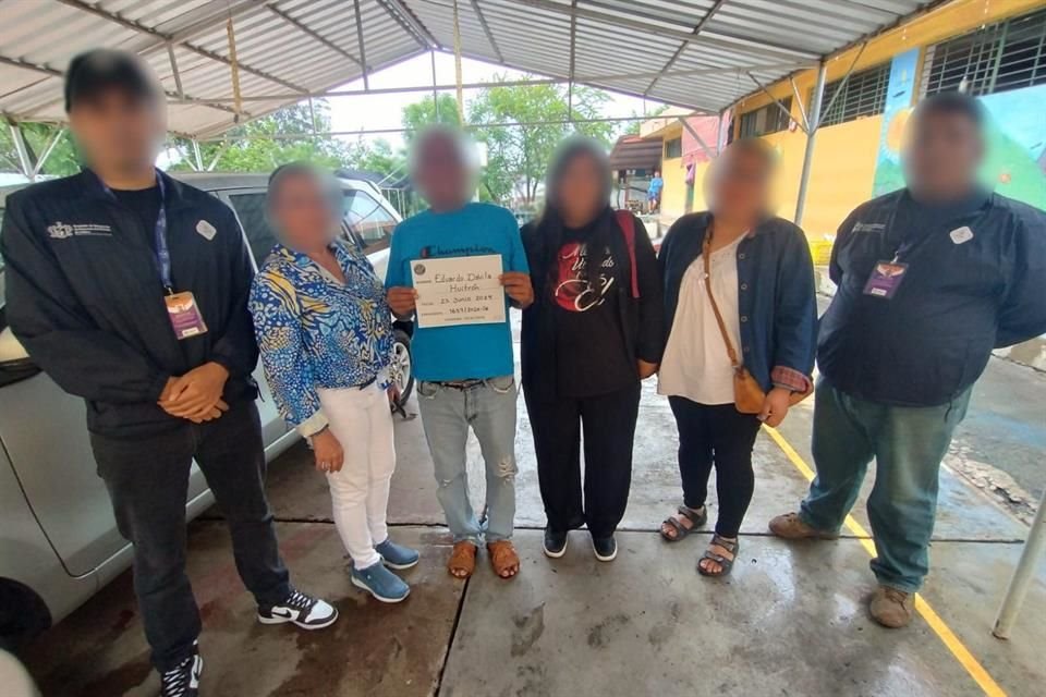 Casi un año después, fue localizado en un centro de rehabilitación de Peribán, en Michoacán.